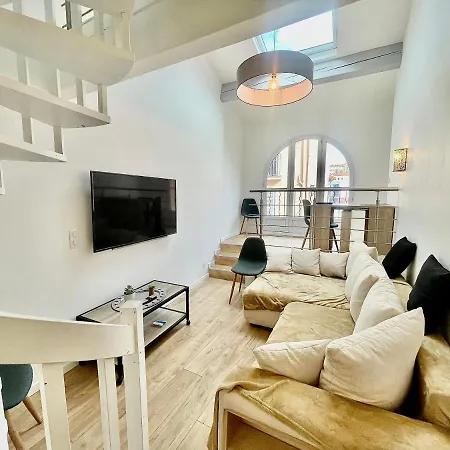 New Loft 2 Bedroom Flat Croisette / Palais Des Festivals * Cannes