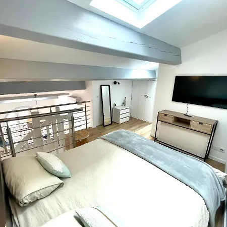 Daire New Loft 1 Bedroom Flat Croisette Palais Des Festivals