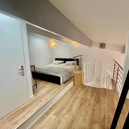Daire New Loft 1 Bedroom Flat Croisette Palais Des Festivals *