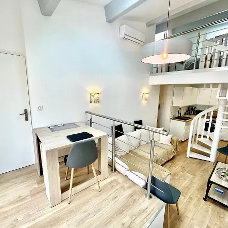 Apartman New Loft 2 Bedroom Flat Croisette / Palais Des Festivals
